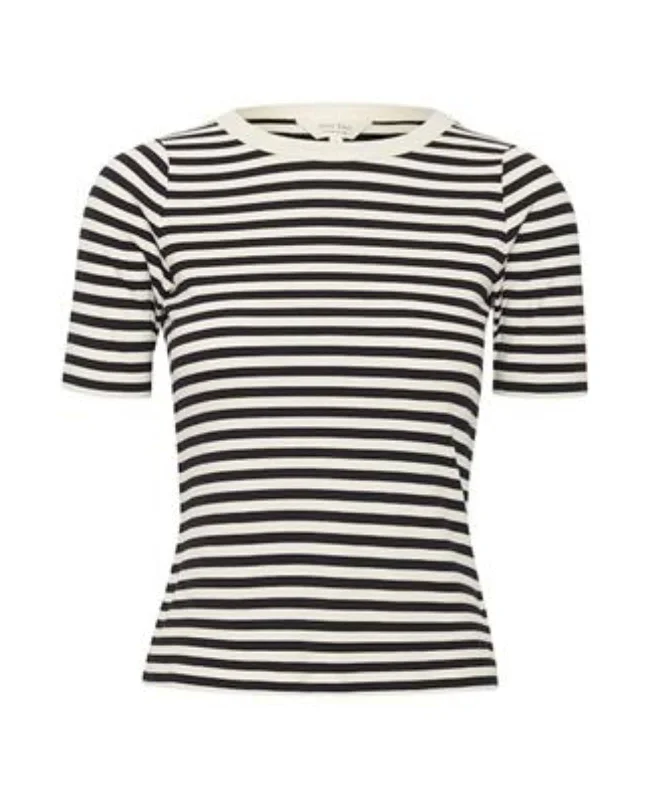 Part Two Eamaja T-Shirt BLACK STRIPE