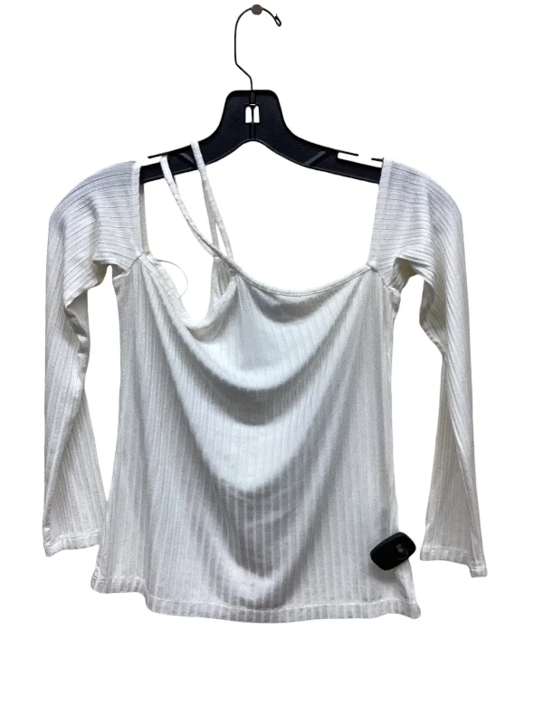 Top Long Sleeve By 1.state In White, Size: S