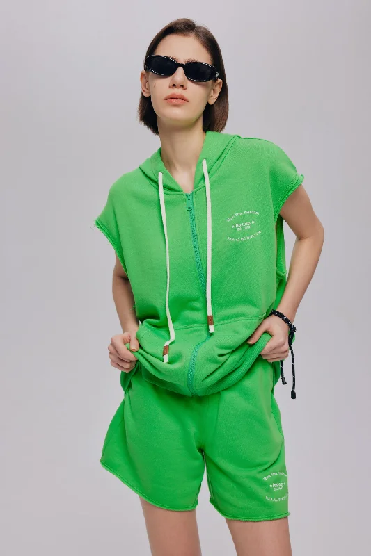 Apple Green Suit-Shorts