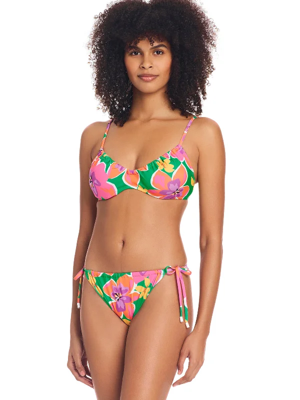 Super Bloom Tunnel Underwire Bikini Top Multi