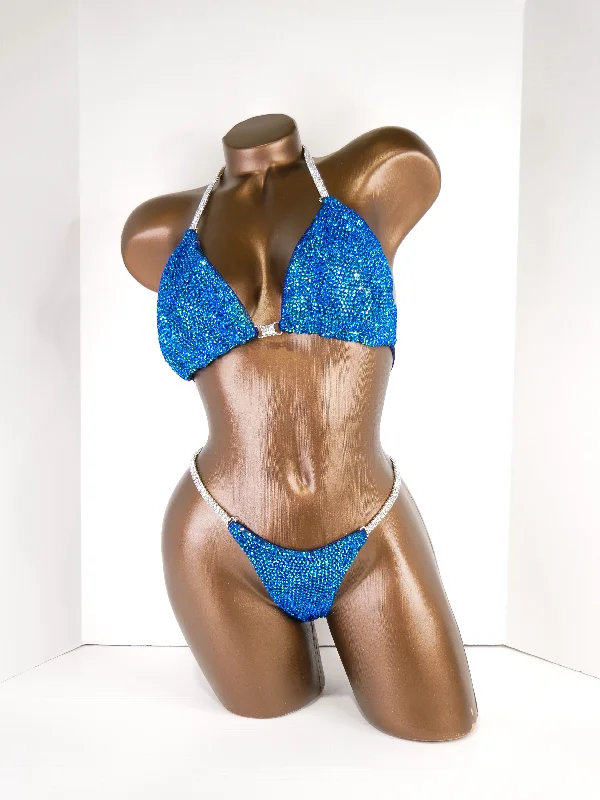 Ready Made Midnight Blue AB Bikini Suit