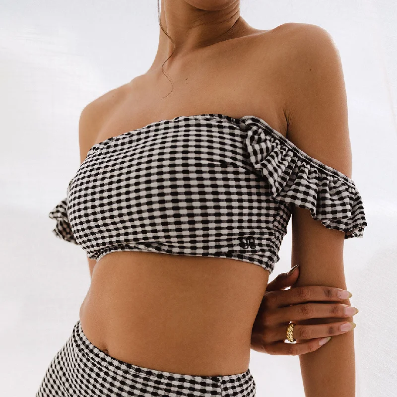 Hamptons Bella Crop, Black