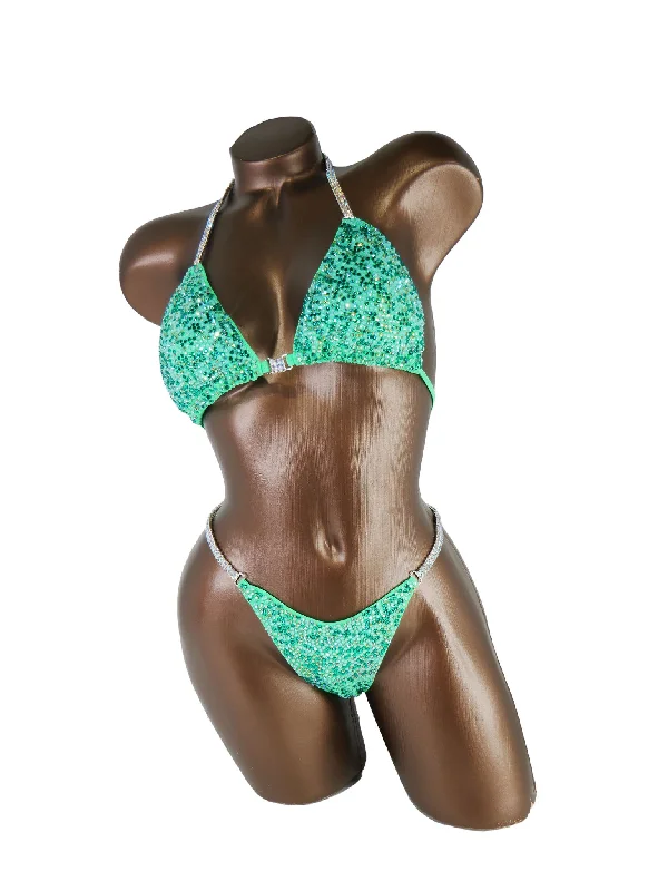 Ready Made OpalMint Bikini Suit