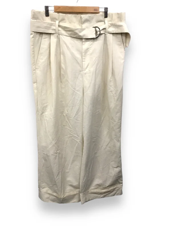 Pants Dress By Banana Republic In Cream, Size: 18