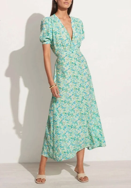 Bellavista Midi Dress in Varenna Floral Print