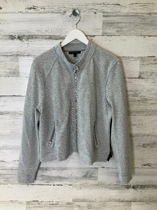 Blazer By Banana Republic In Grey, Size: Xl