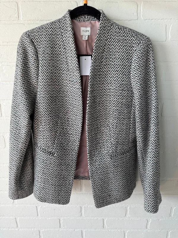 Blazer By J. Crew In Black & White, Size: M