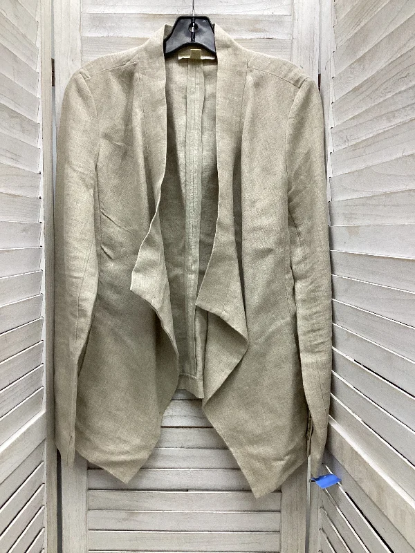 Blazer By Michael By Michael Kors In Tan, Size: 6