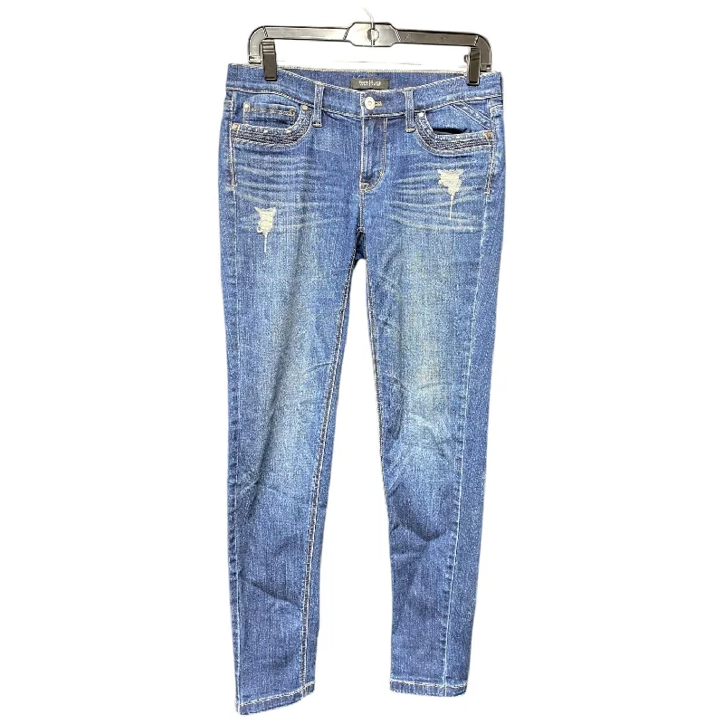 Jeans Boyfriend By White House Black Market In Blue Denim, Size: 0