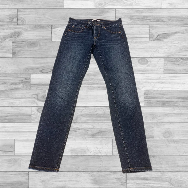 Jeans Skinny By Loft In Blue Denim, Size: 2