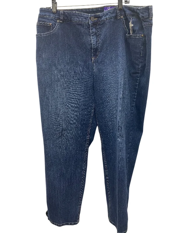 Jeans Straight By Just My Size In Blue, Size: 24