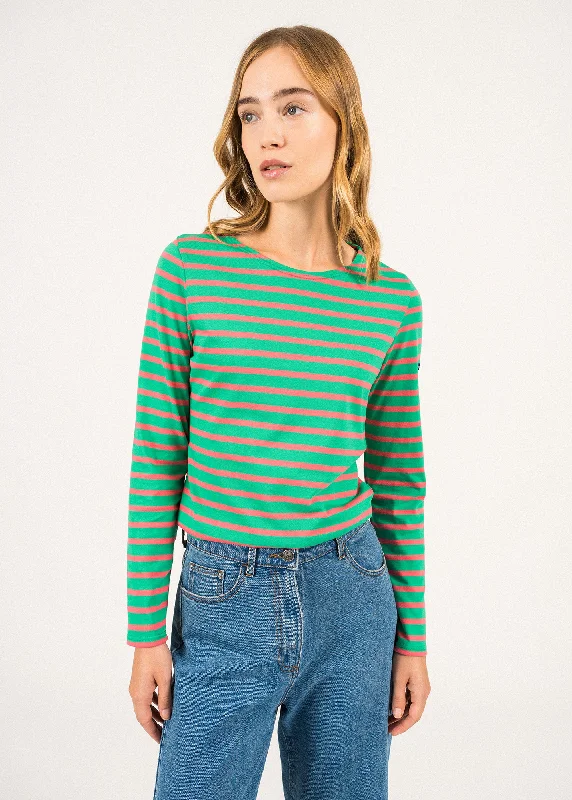 Minquidame striped sailor shirt - regular fit, in light cotton (TREFLE/DOLY)