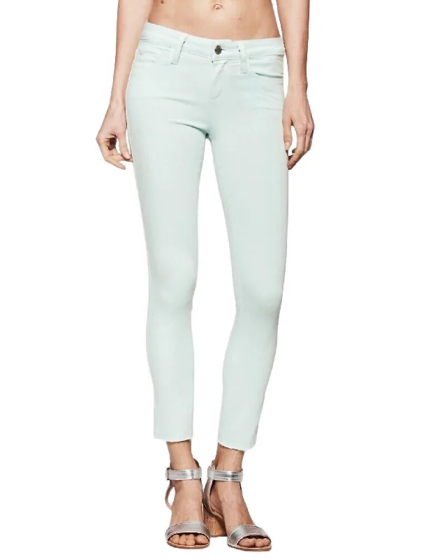 Verdugo Crop Skinny Jeans In Blue