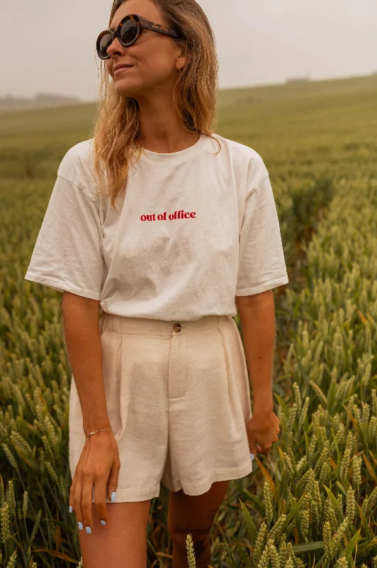 White Office T-Shirt