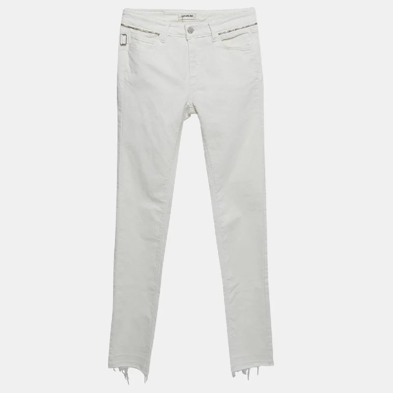 Zadig & Voltaire White Denim